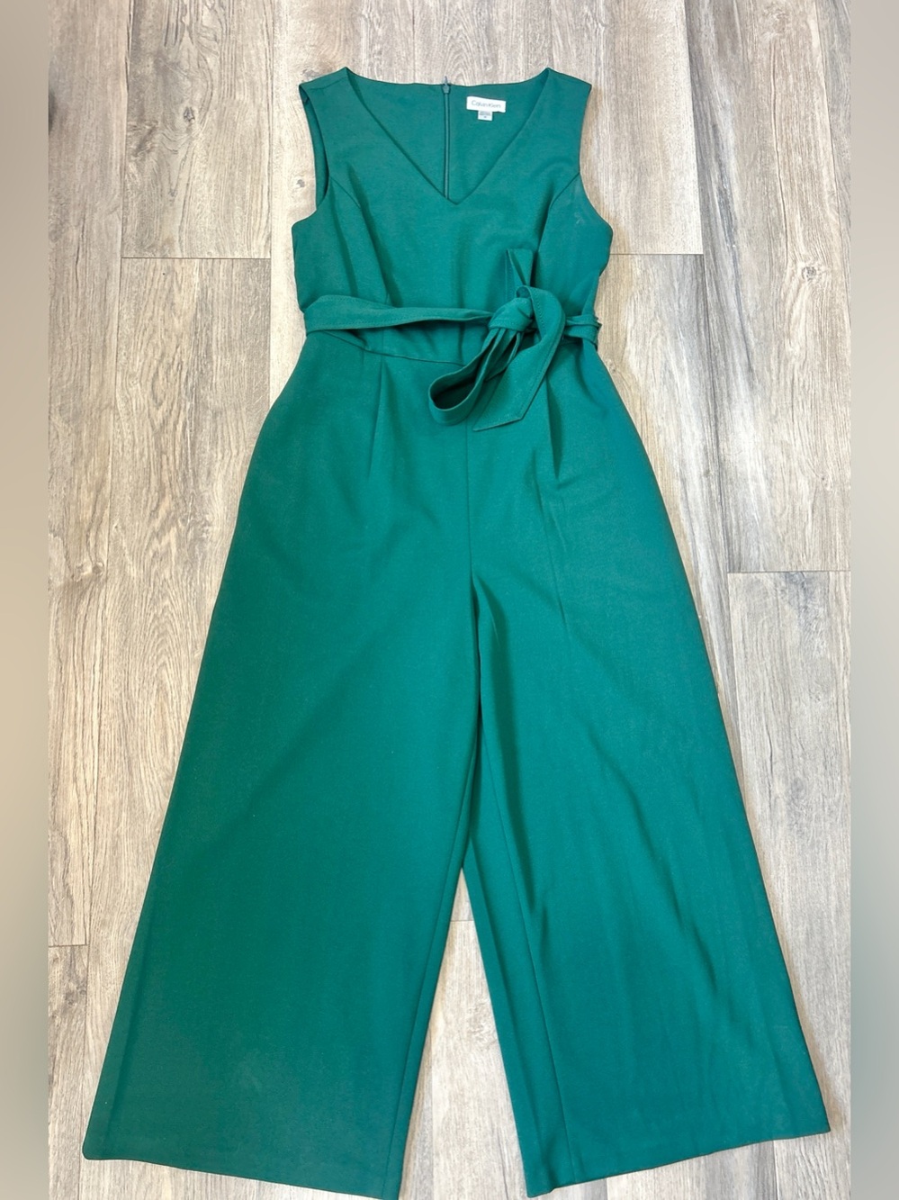 Calvin Klein Hunter Green Romper Jumpsuit  10 Like New Toe Waist
